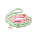 La Jolie Fleur Cotton Rope Dog Leash