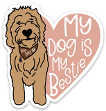 Doodle Dog Bestie Sticker