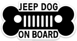 Jeep Dog Board Sticker