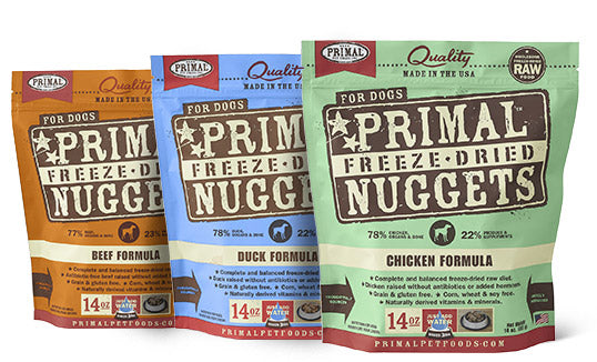 Primal Dog FD Nuggets 14oz