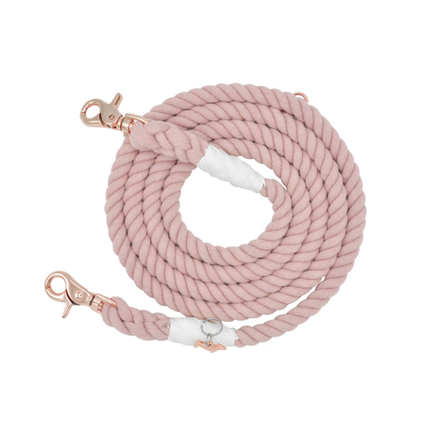 Rose All Day Hands Free Cotton Rope Dog Leash
