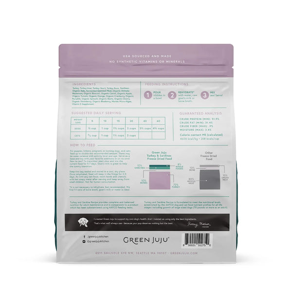 Freeze Dried Extras-Turkey & Sardine