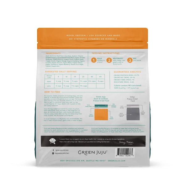 Freeze Dried Extras-Duck & Sardine