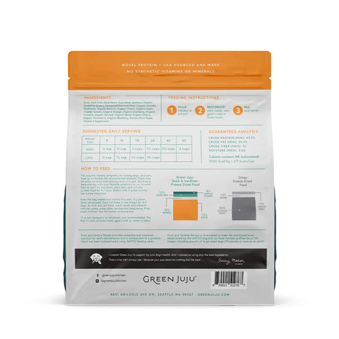 Freeze Dried Extras-Duck & Sardine