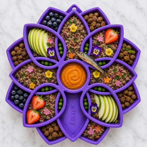 MANDALA E TRAY PURPLE