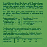 Cat Grass w/ Chicken