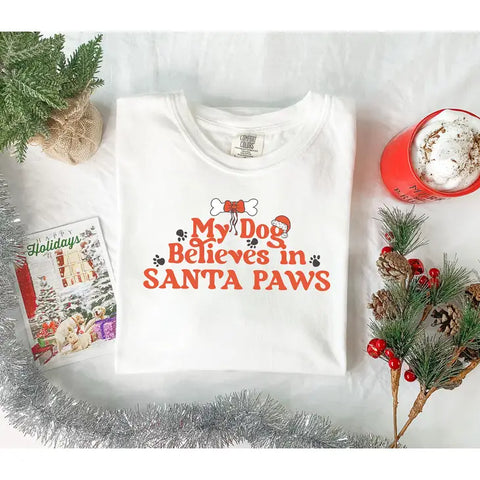 SANTA PAWS T Shirt