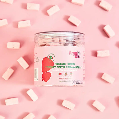 Freeze-Dried Strawberry Yogurt