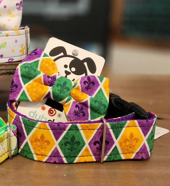 MARDI GRAS FLEUR Bow Tie