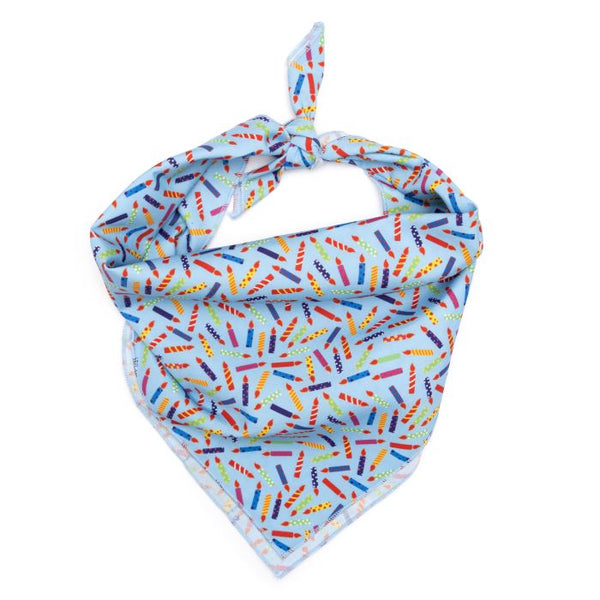 ITS MY BIRTHDAY BLUE BANDANA