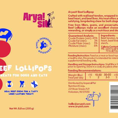 BEEF LOLLIPOPS