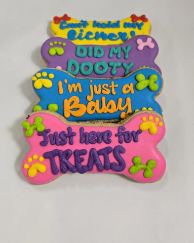 DOG MESSAGE BONES