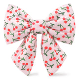 CHERRIES JUBILEE DOG BOW