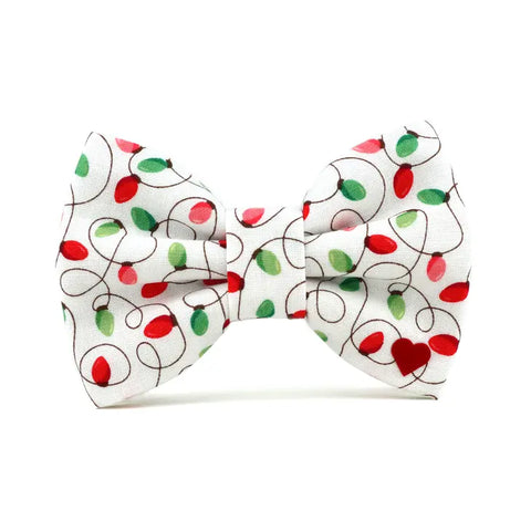 HOLIDAY LIGHTS BOW TIE