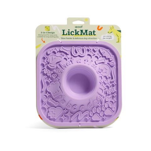 WOOF Lick Mat