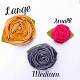 VELVET COLLAR FLOWER