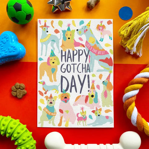 EDIBLE GOTCHA DAY CARD