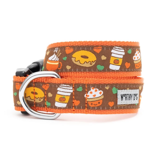 PUMPKIN SPICE DOG COLLAR