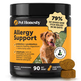 PET HONESTY-ALLERGY SUPPORT RELIEF CHEWS