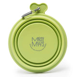 MESSY MUTTS COLLAPSIBLE TRAVEL BOWL
