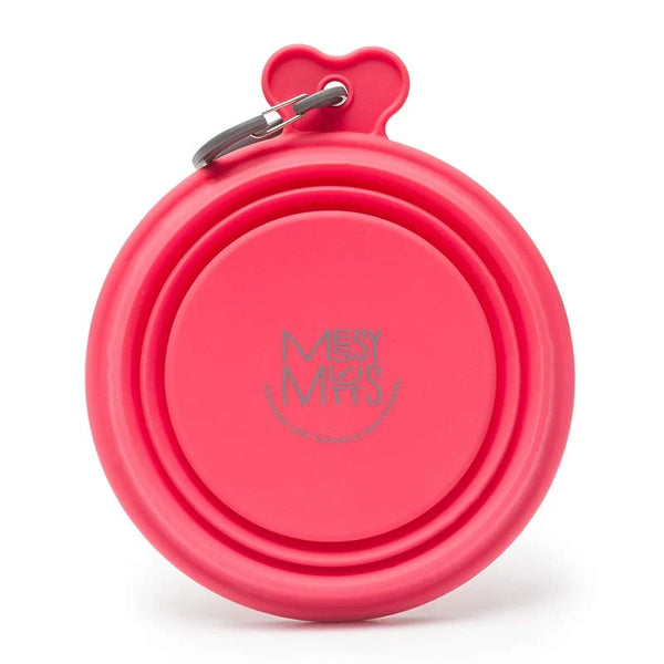 MESSY MUTTS COLLAPSIBLE TRAVEL BOWL