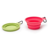 MESSY MUTTS COLLAPSIBLE TRAVEL BOWL