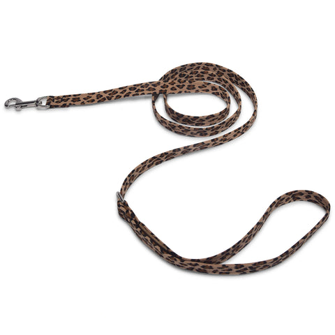 ULTRASUEDE LEASH-CHEETAH