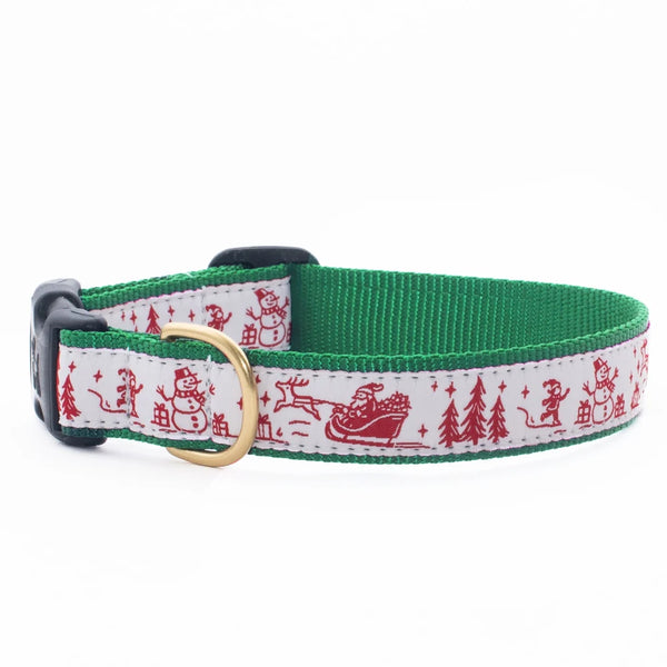 CHRISTMAS TOILE COLLAR
