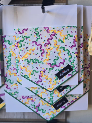 MARDI GRAS BANDANAS