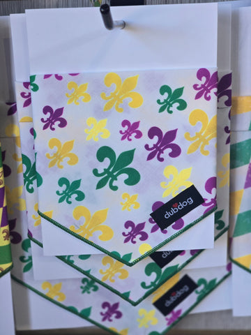 MARDI GRAS BANDANAS