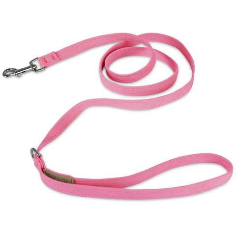 MICROSUEDE LEASH-PERFECT PINK