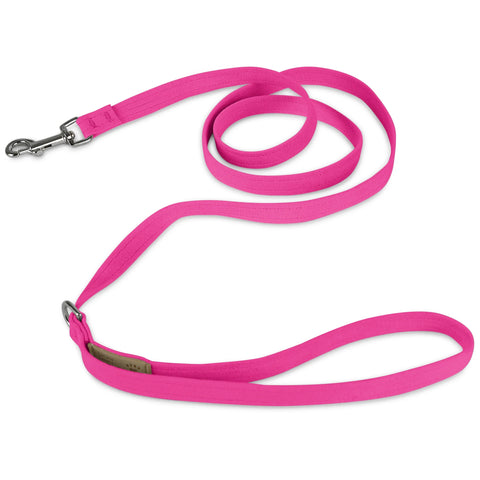 ULTRASUEDE LEASH-PINK SAPPHIRE