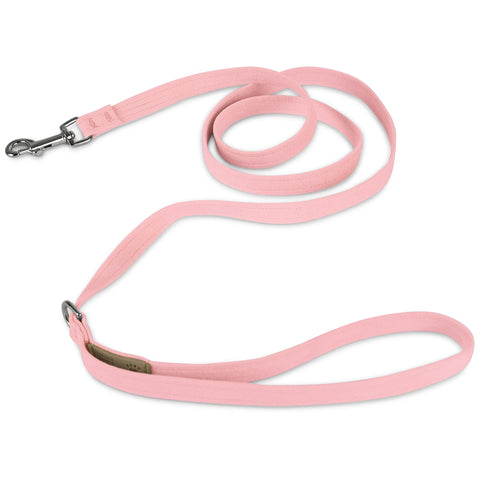 MICROSUEDE LEASH-PUPPY PINK