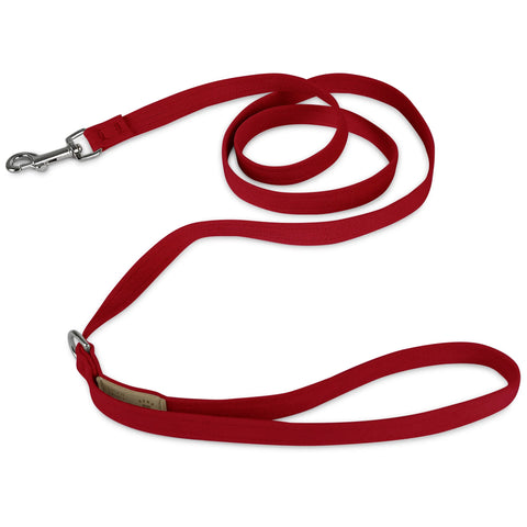 MICROSUEDE LEASH-RED