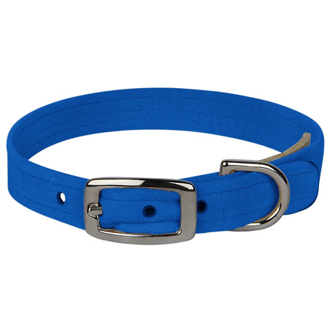 Ultrasuede Collar-Royal Blue