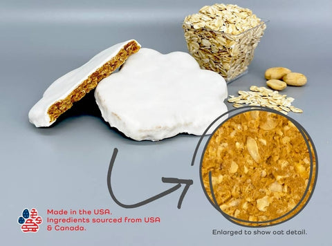 FROSTY CHEWY OAT CAKE BRITTLE