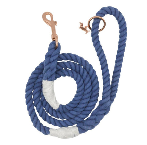 Nautical Cotton Rope Dog Leash
