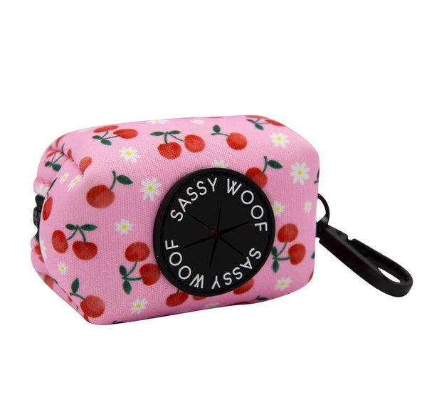 Cherries Poop Bag Holder