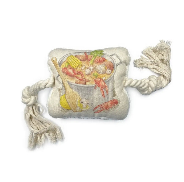 Crawfish Boil Pet Toy