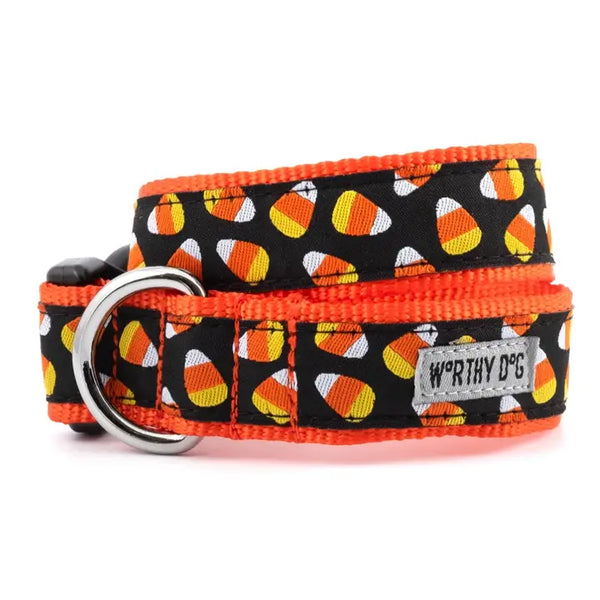 CANDY CORN DOG COLLAR