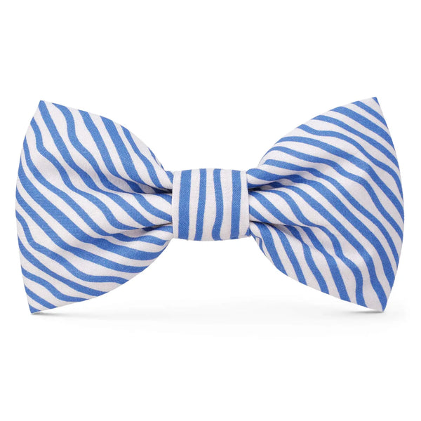 BLUE WAVE BOW TIE