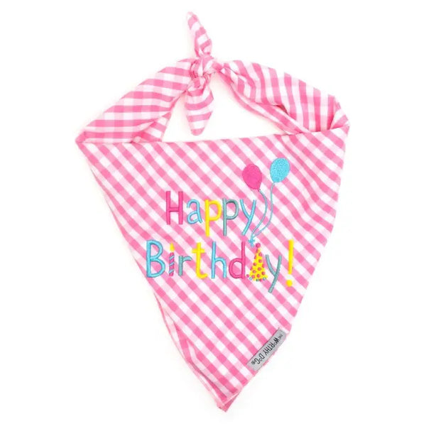 BIRTHDAY GIRL BANDANA