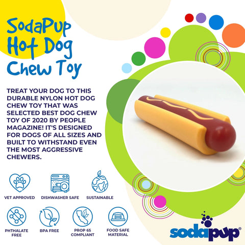HOT DOG CHEW TOY