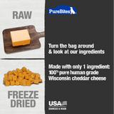 Freeze Dried Cheddar Cheese treats