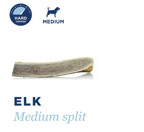 Barkworthies Elk Antler Split Med