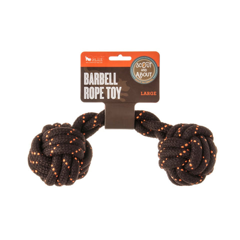 Barbell Rope Toy