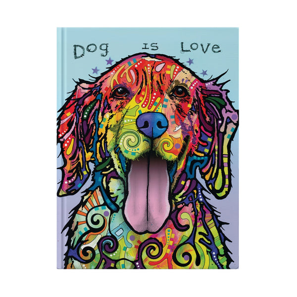 Dog is Love Lined Journal
