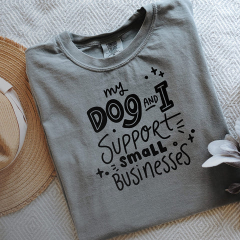 My Dog and I Support - T Shirt