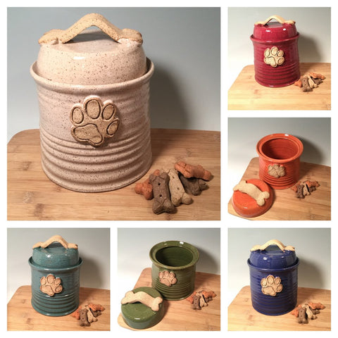 Hand Thrown Pottery- Treat Jar