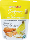 Organic Banana Sweet Potato Teddy Bear Treats